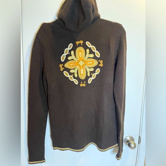 Prana Sweaters - PRANA / Embroidered / Zip Up Sweater Hoodie / Womens / Size Large